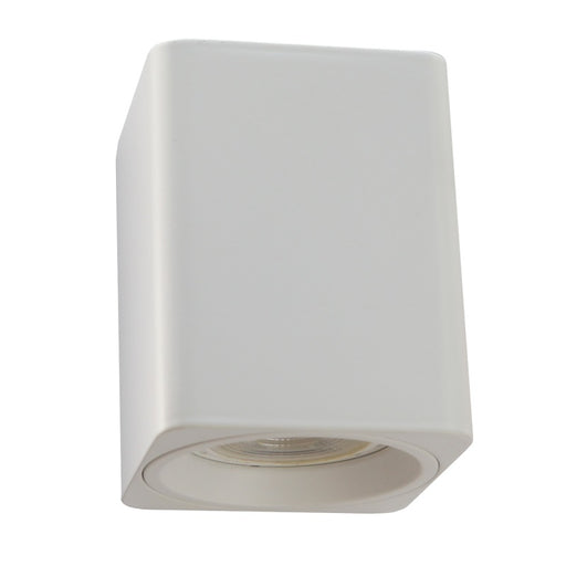 Neo Black or White Fixed Square GU10 Surface Mounted Down Light - Lighting.co.za