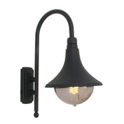 Cornet Black Lantern Outdoor Wall Light - Lighting.co.za