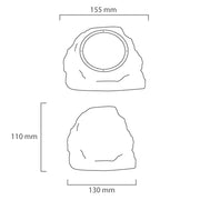 Pond Rock LED Solar Outdoor Light - Lighting.co.za