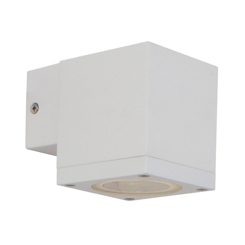 Kube GU10 Up or Down Only Outdoor Wall Light - Lighting.co.za