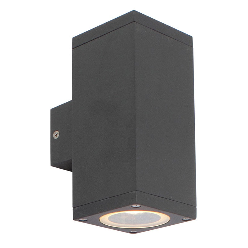 Kube GU10 Up And Down Outdoor Wall Light - Lighting.co.za