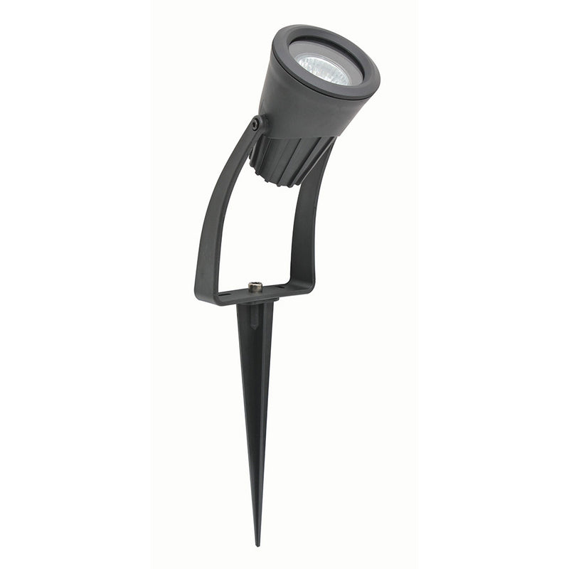 Flora Black Outdoor Garden Spike Light - Lighting.co.za