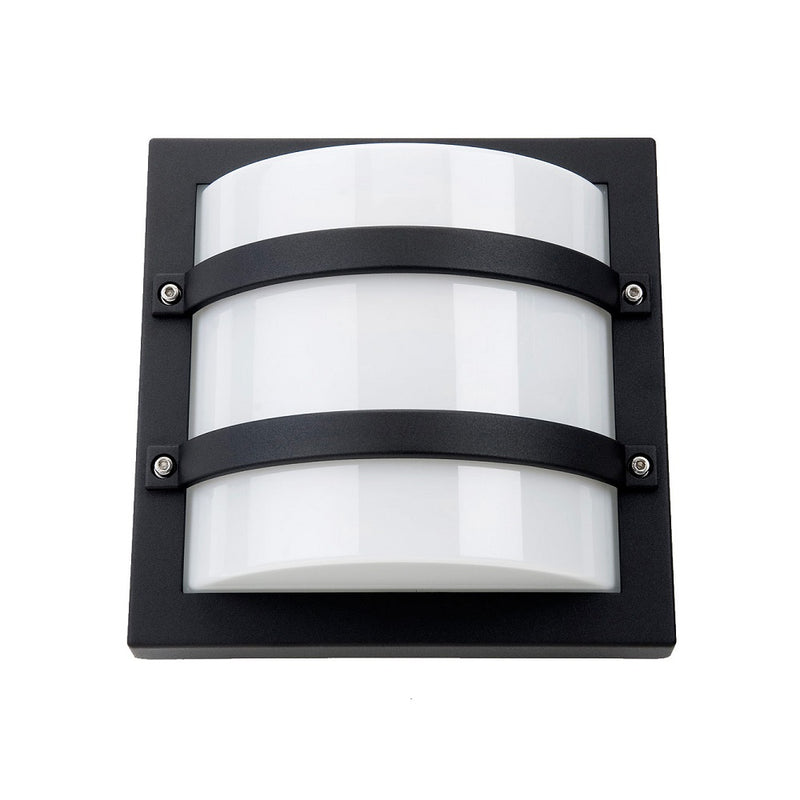 Largo Black or White Outdoor Wall Light - Lighting.co.za