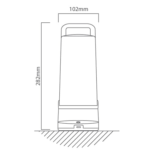 Dragonfly Solar Portable Rechargeable Table Lamp - Lighting.co.za
