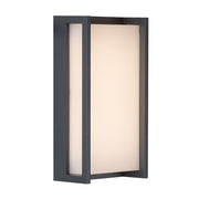 Qubo 18W LED Rectangular Outdoor Wall Light - Lighting.co.za