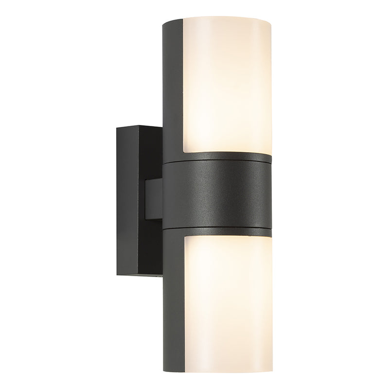 Cyra Dark Grey LED Outdoor Wall Light - Lighting.co.za