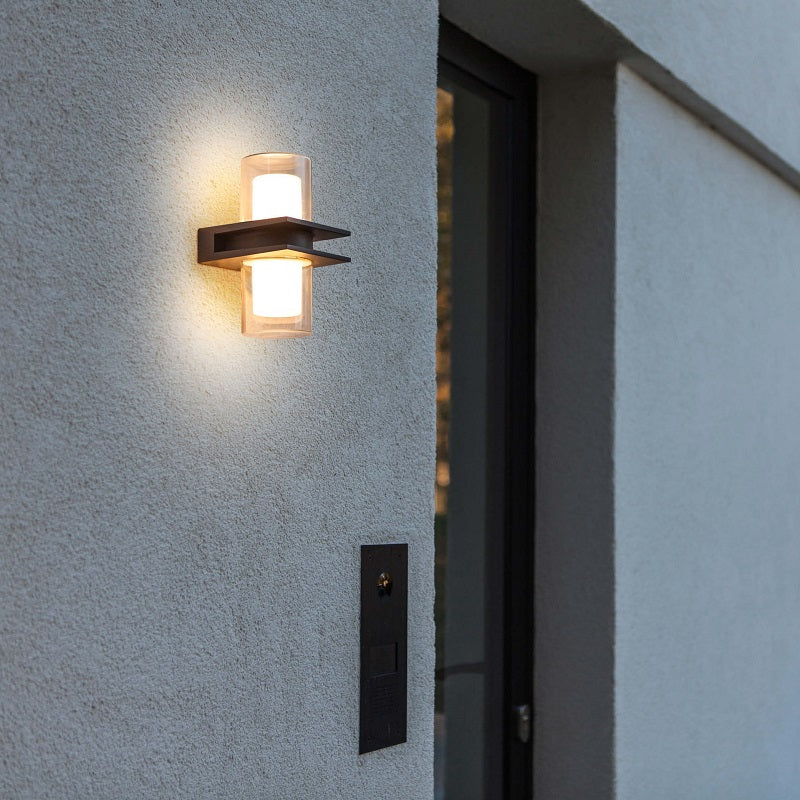 Tango Dark Grey LED Outdoor Wall Light - Lighting.co.za