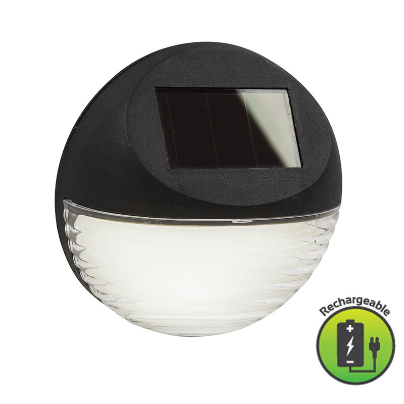 Luna Fence or Door Lock LED Solar Outdoor Wall Light - Lighting.co.za