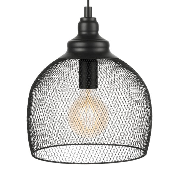 Straiton Copper Or Black Mesh Pendant Light - Lighting.co.za