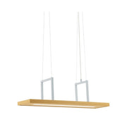Tondela Natural Wood LED Shelf Pendant Light - Lighting.co.za