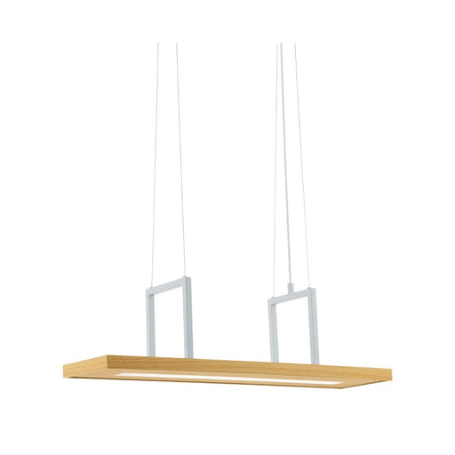 Tondela Natural Wood LED Shelf Pendant Light - Lighting.co.za