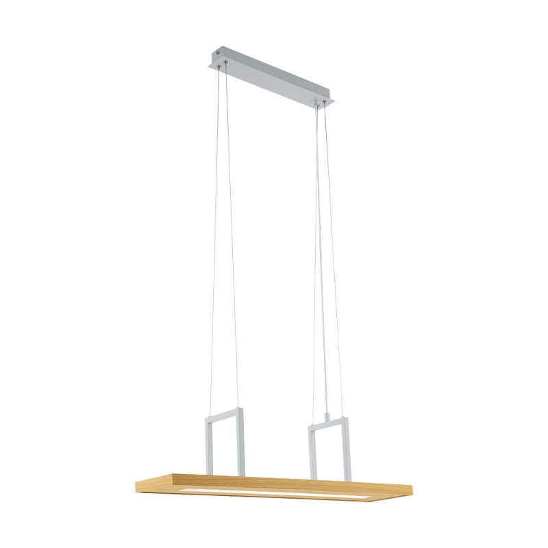 Tondela Natural Wood LED Shelf Pendant Light - Lighting.co.za