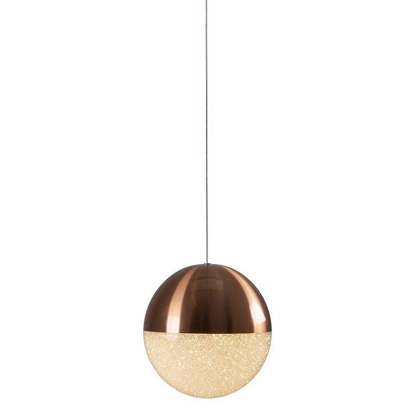 Matrix Mini LED Metal And Crystal Acrylic Ball Pendant Light - Lighting.co.za