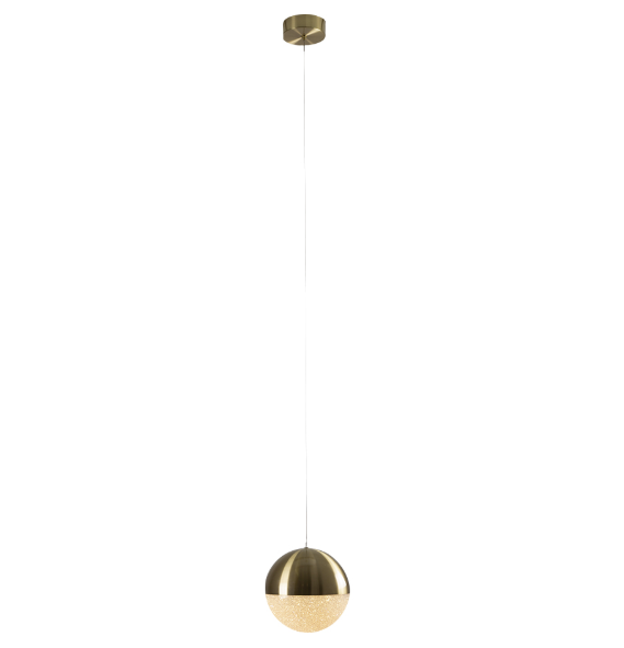 Matrix Mini LED Metal And Crystal Acrylic Ball Pendant Light - Lighting.co.za