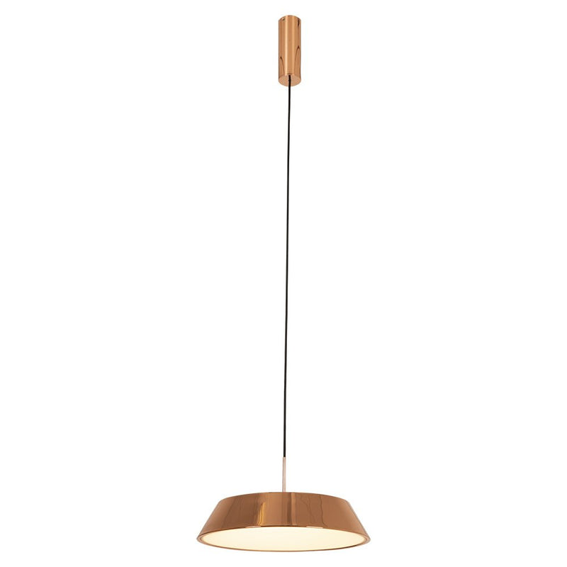 Rondo LED Copper Or Chrome Pendant Light 2 Sizes - Pendant Light - Lighting.co.za