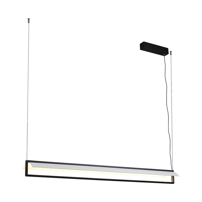 Linear Curve LED Non Dim Pendant Light 2 Sizes - Lighting.co.za