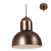 Maybac Gold Or Coffee Dome Pendant Light - Lighting.co.za