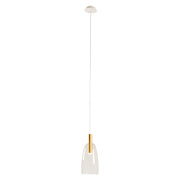 Romi LED Clear or Smoke Glass Pendant Light - Lighting.co.za