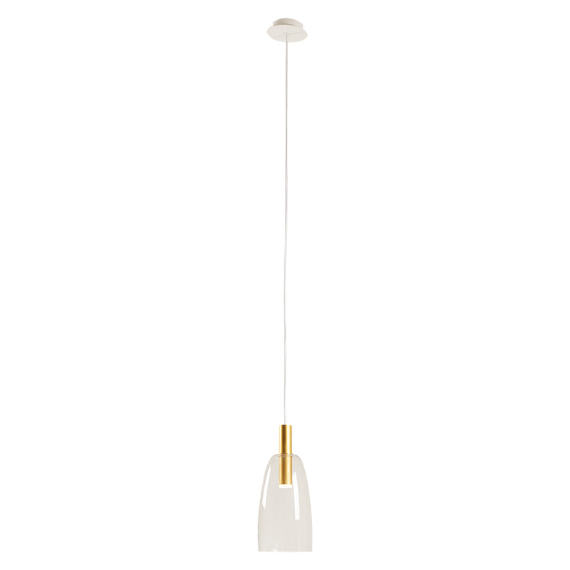 Romi LED Clear or Smoke Glass Pendant Light - Lighting.co.za
