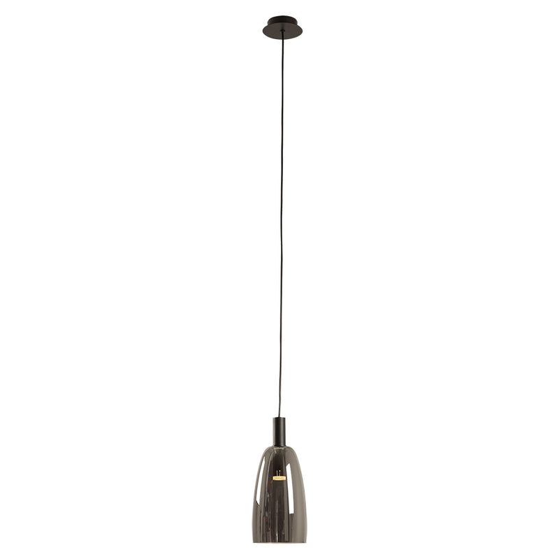 Romi LED Clear or Smoke Glass Pendant Light - Lighting.co.za