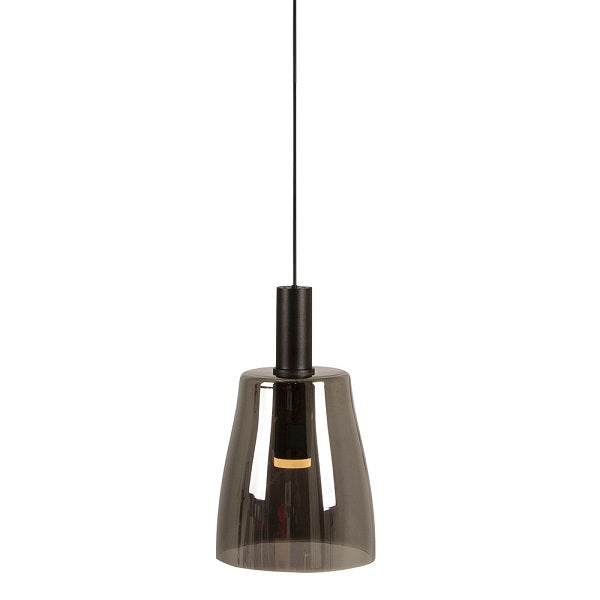 Romi Mini LED Clear Or Smoke Glass Pendant Light - Lighting.co.za