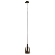Romi Mini LED Clear Or Smoke Glass Pendant Light - Lighting.co.za