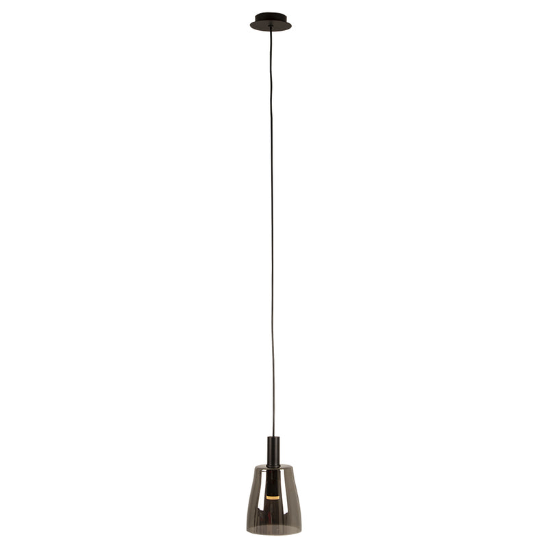 Romi Mini LED Clear Or Smoke Glass Pendant Light - Lighting.co.za