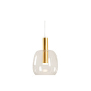 Romi Candle LED Clear Or Smoke Glass Pendant Light - Lighting.co.za