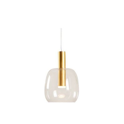 Romi Candle LED Clear Or Smoke Glass Pendant Light - Lighting.co.za
