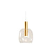 Romi Candle LED Clear Or Smoke Glass Pendant Light - Lighting.co.za