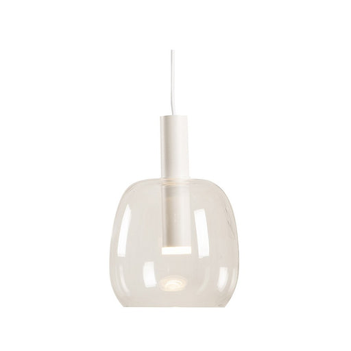 Romi Candle LED Clear Or Smoke Glass Pendant Light - Lighting.co.za