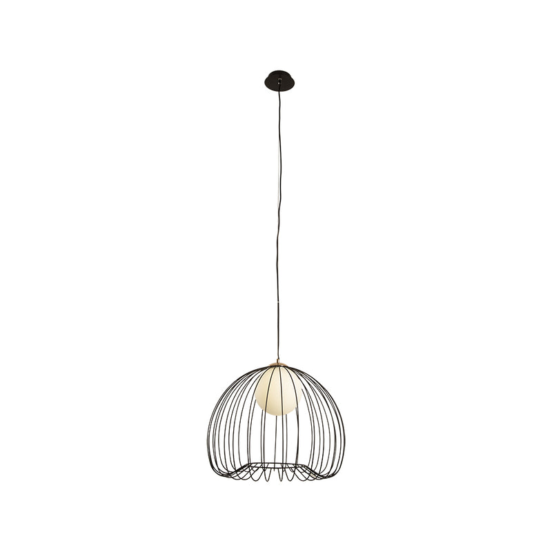 Memory Black Or Gold Cage Wire Pendant Light 3 Sizes - Lighting.co.za