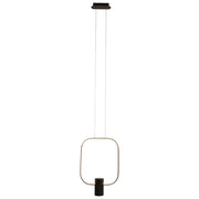 Sky Square Black Or White LED Pendant Light 2 Sizes - Lighting.co.za