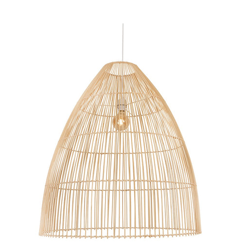 Modena Large Woven Rattan Pendant Light 2 Sizes - Lighting.co.za