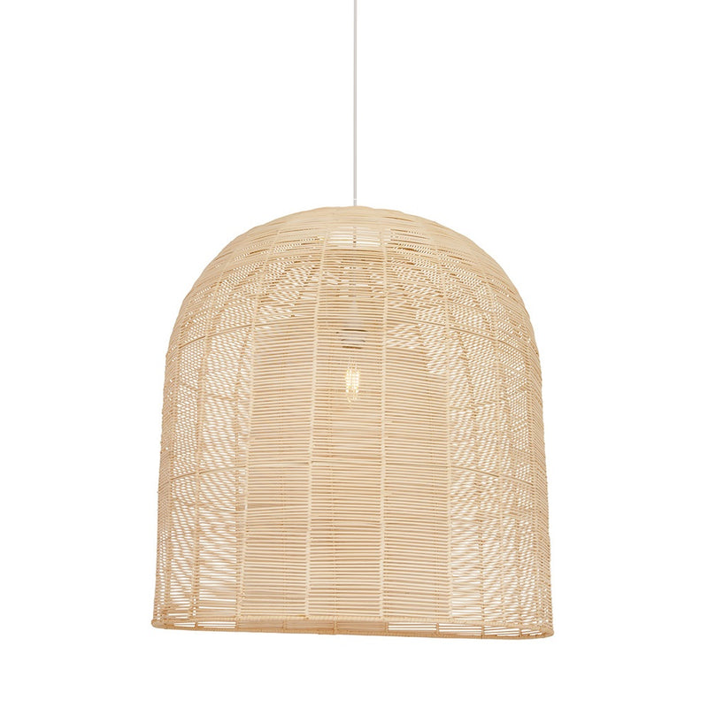 Tesse Woven Rattan Pendant Light 2 Sizes - Lighting.co.za