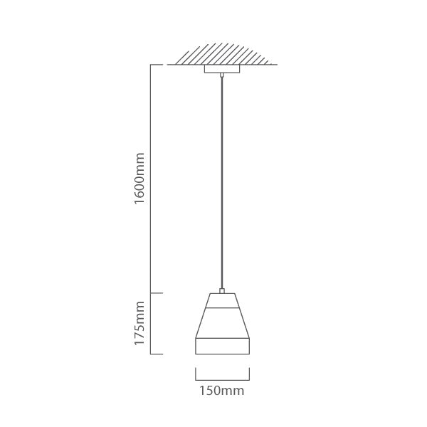 Tarega Concrete And Wood Pendant Light - Lighting.co.za