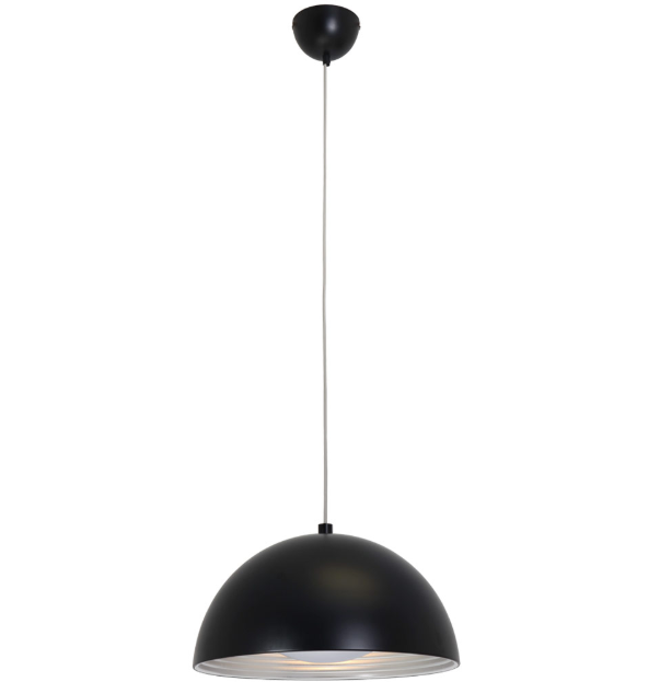 Modernica White Or Black Large Dome Pendant Light - Lighting.co.za