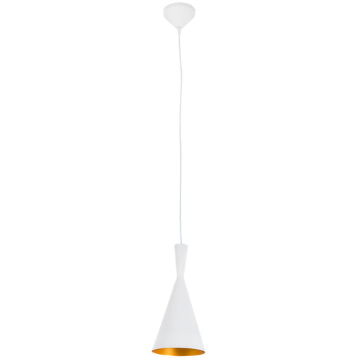 Vortex Industria White Gold Pendant Light 2 Sizes - Lighting.co.za