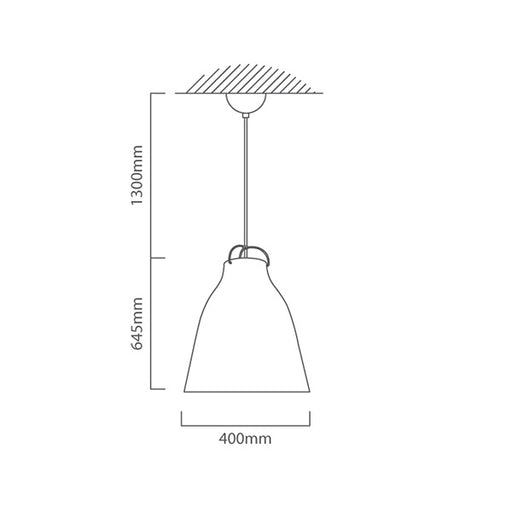 Memphis Large Black Metal Dome Pendant Light - Lighting.co.za