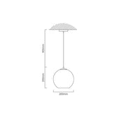 Bolsano 1 Or 3 Light Chrome And Clear Glass Pendant Light - Lighting.co.za