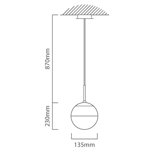 Montefio White and Clear Glass 1 | 3 Light LED Pendant Light - Lighting.co.za