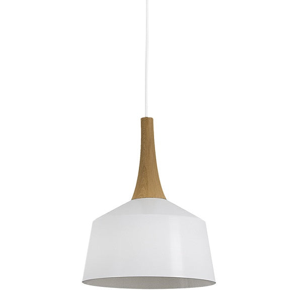 Fjord White Or Black Nordic Bell Pendant Light 2 Sizes - Lighting.co.za