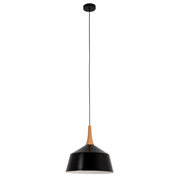 Fjord White Or Black Nordic Bell Pendant Light 2 Sizes - Lighting.co.za