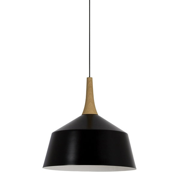 Fjord White Or Black Nordic Bell Pendant Light 2 Sizes - Lighting.co.za