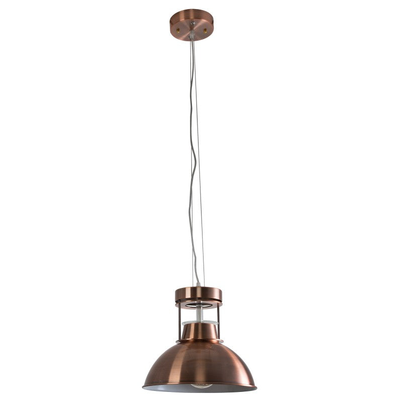 Nika Copper Industrial Pendant Light - Lighting.co.za