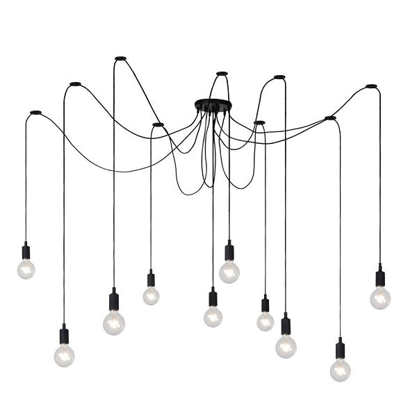 Spider 10 Light Adjustable Cord Pendant Light - Lighting.co.za
