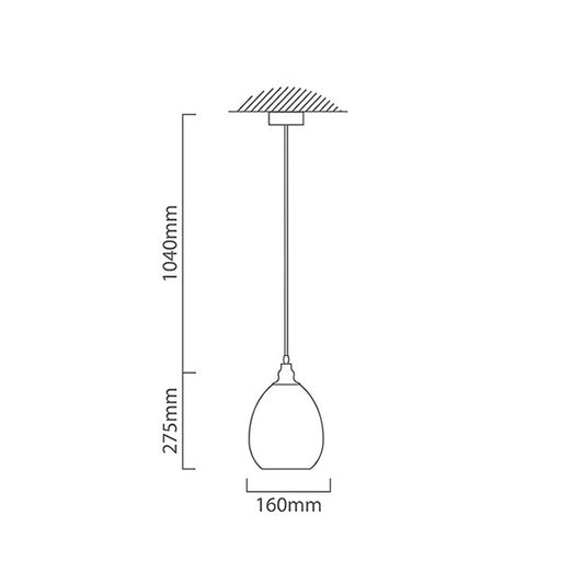 Arena 160 Black Mesh Pendant Light - Lighting.co.za