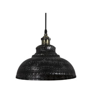 Impi Black and Antique Brass Look Pendant Light - Lighting.co.za