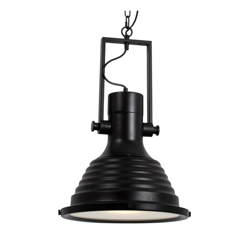 Titan Black Industrial Pendant Light - Lighting.co.za
