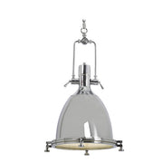 Titan Polished Chrome Industrial Pendant Light - Lighting.co.za
